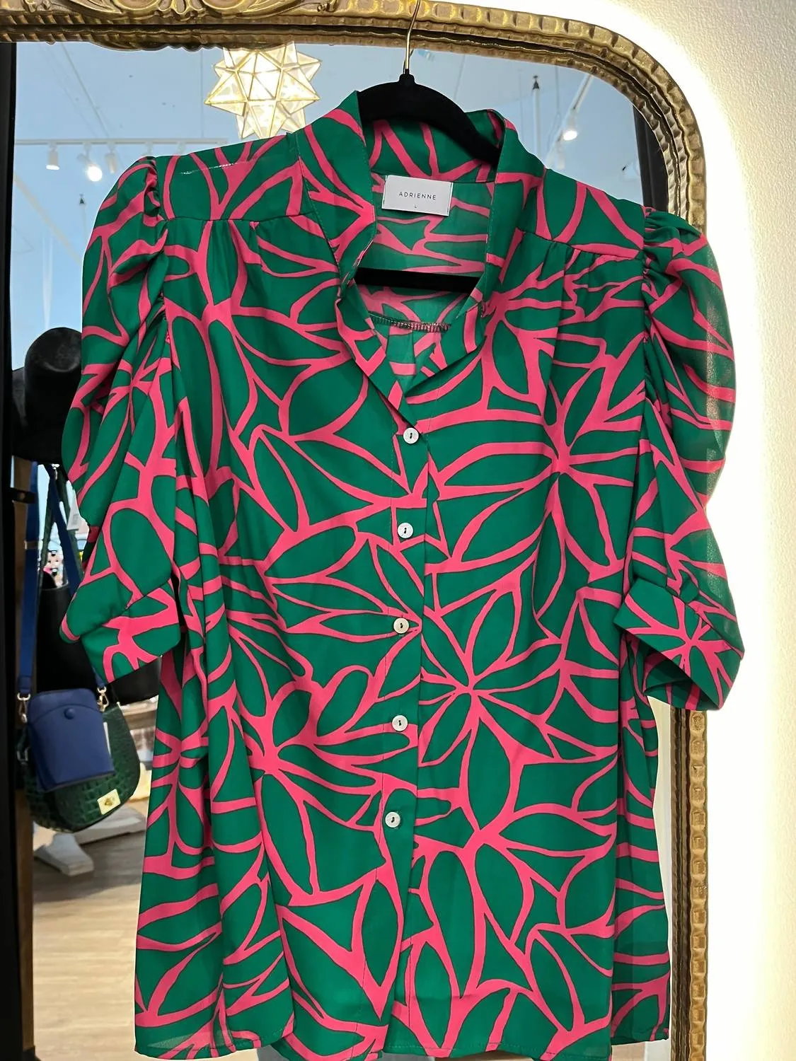 Adrienne - Women's Amy Button Down Blouse