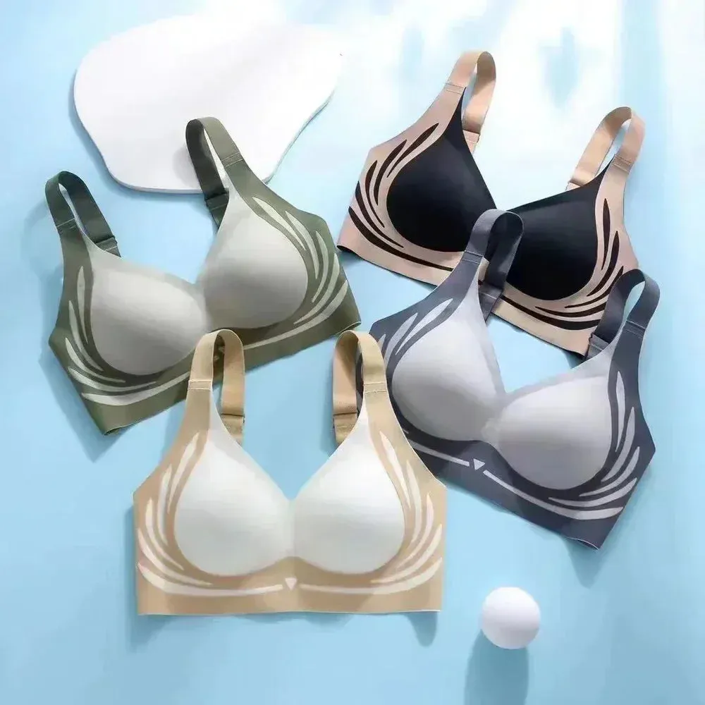 Anti Sagging Wireless Push-Up Bra