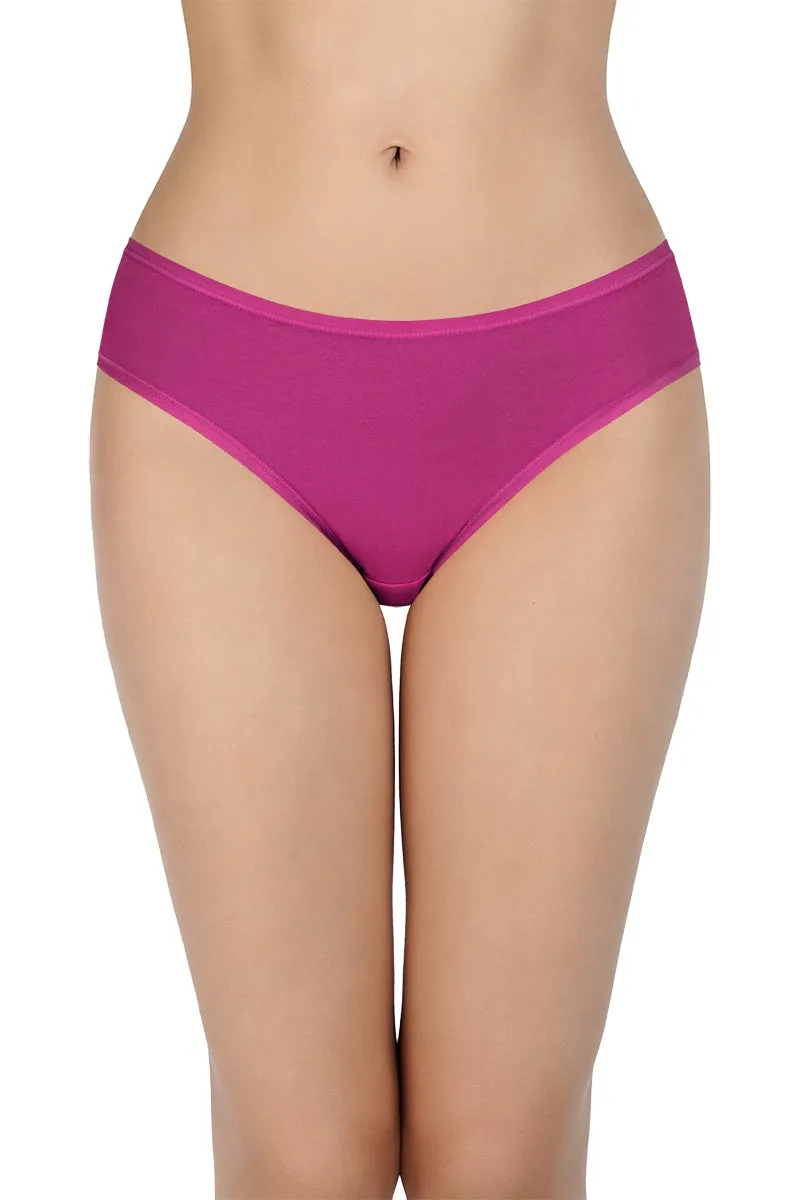 Assorted Low Rise Bikini Panties (Pack of 5)