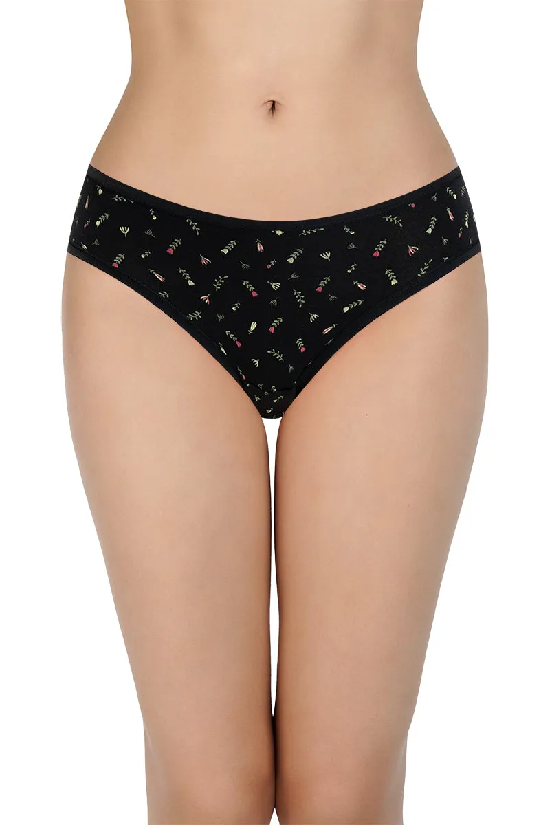 Assorted Low Rise Bikini Panties (Pack of 5)