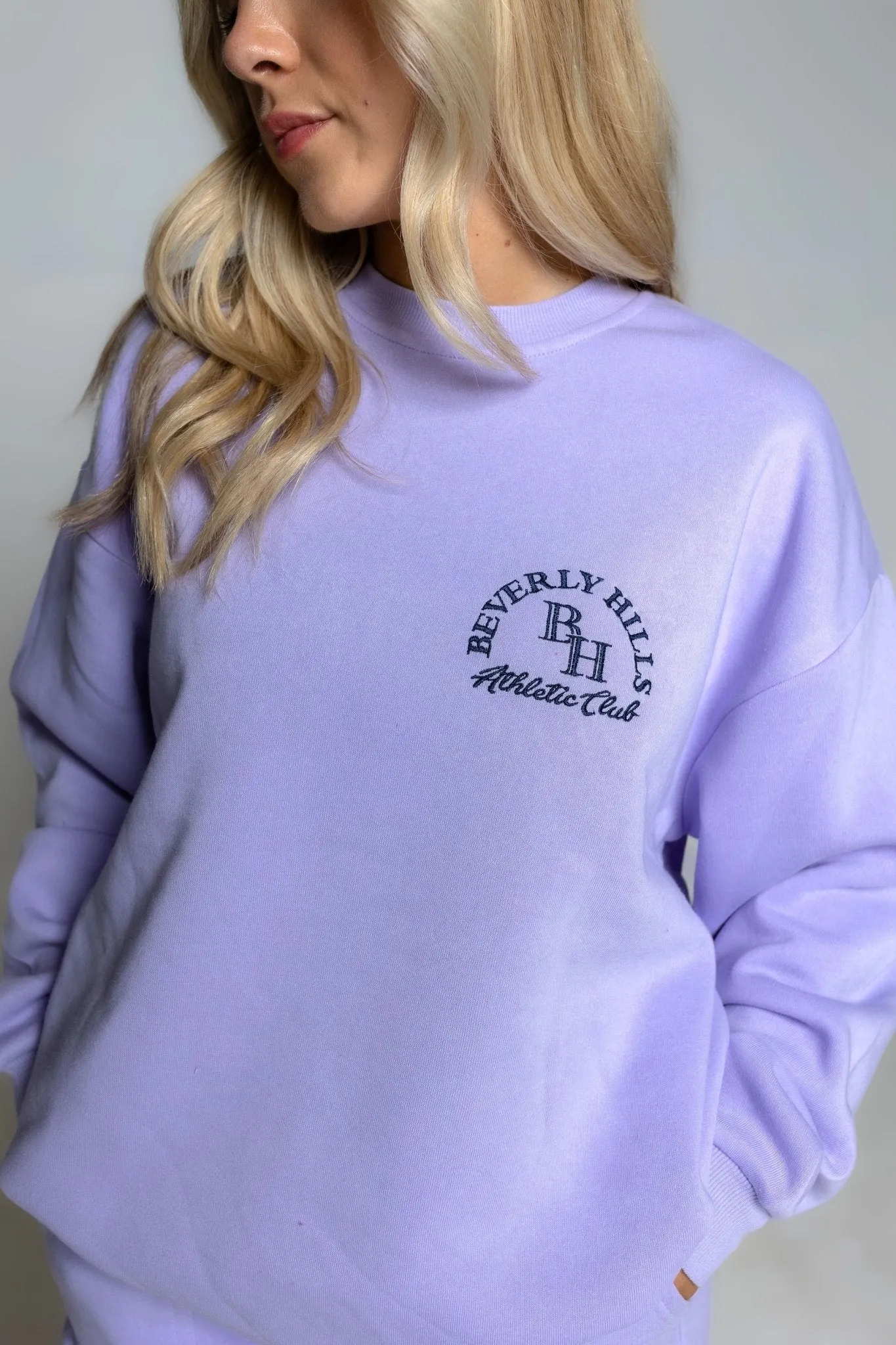 Beverly Hills Crew Fleece Pullover