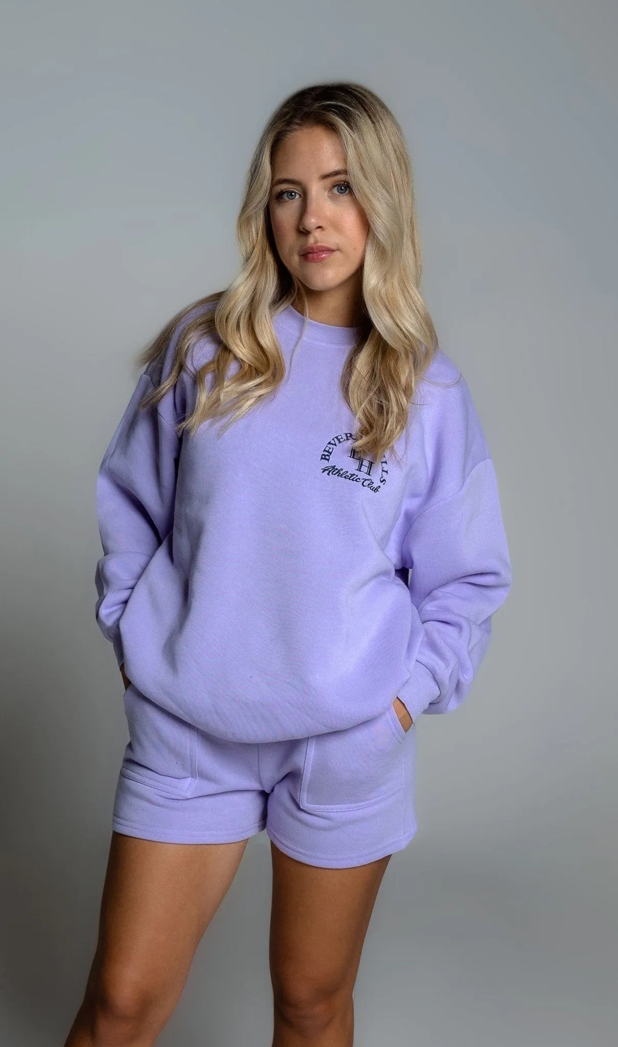 Beverly Hills Crew Fleece Pullover