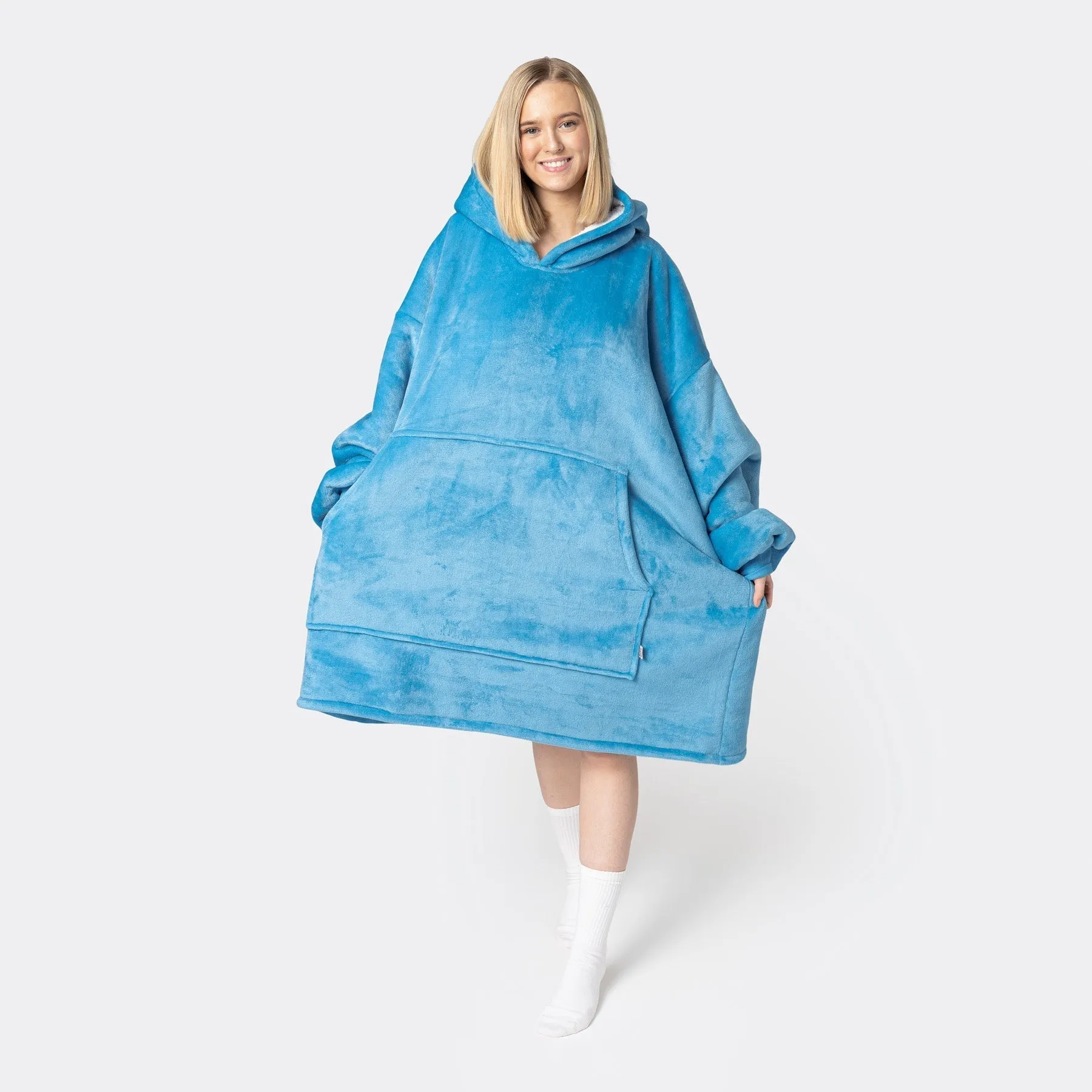 Blauer HappyHoodie
