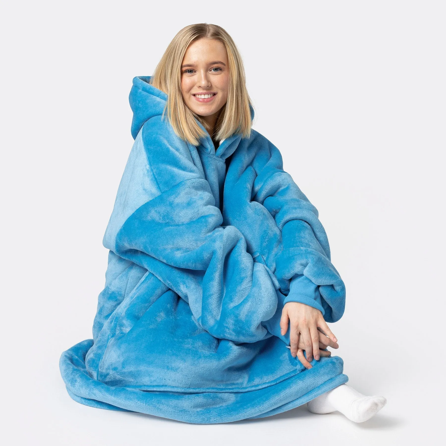Blauer HappyHoodie