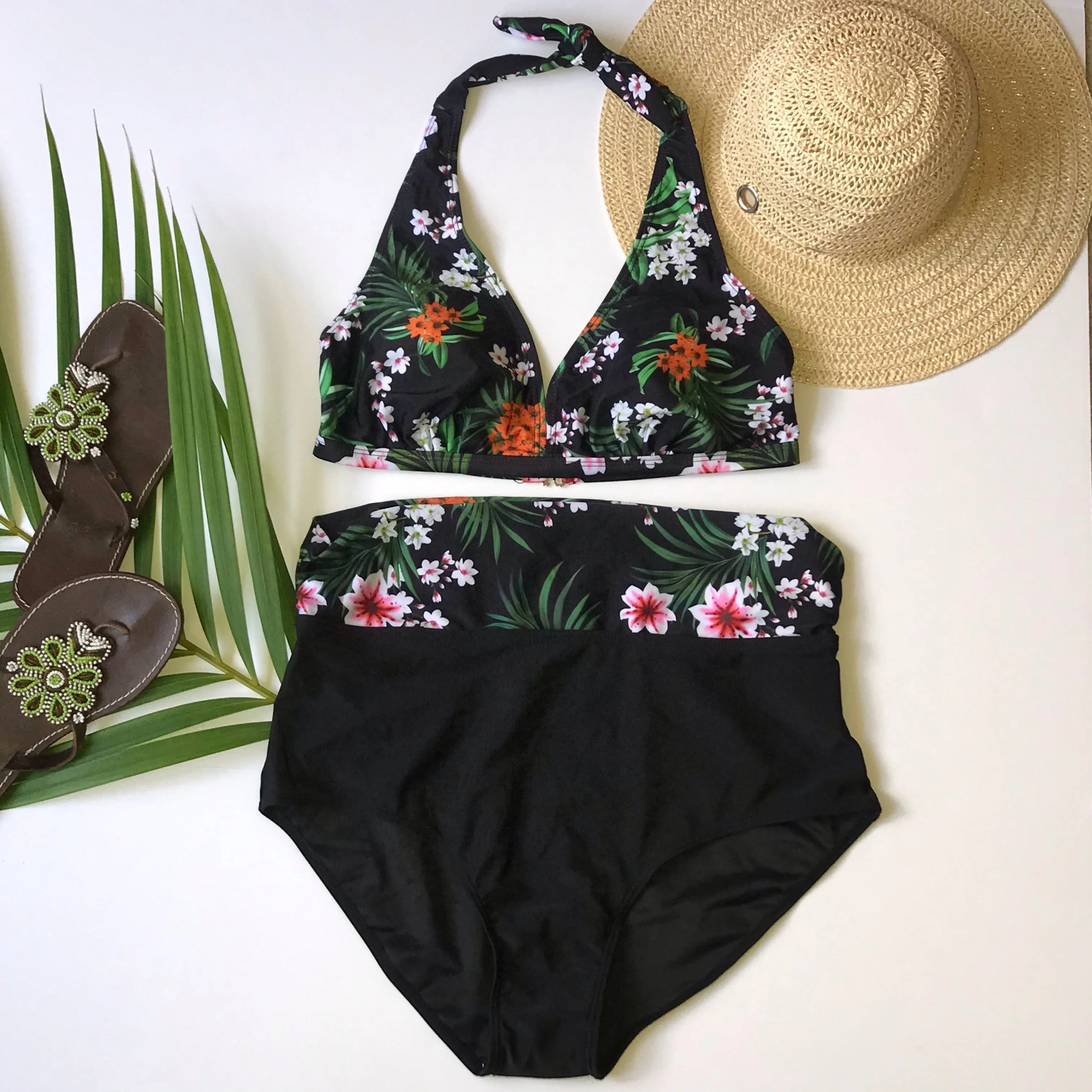 Copy of Black blue onepiece swimsuit Bathingsuit swimsuit