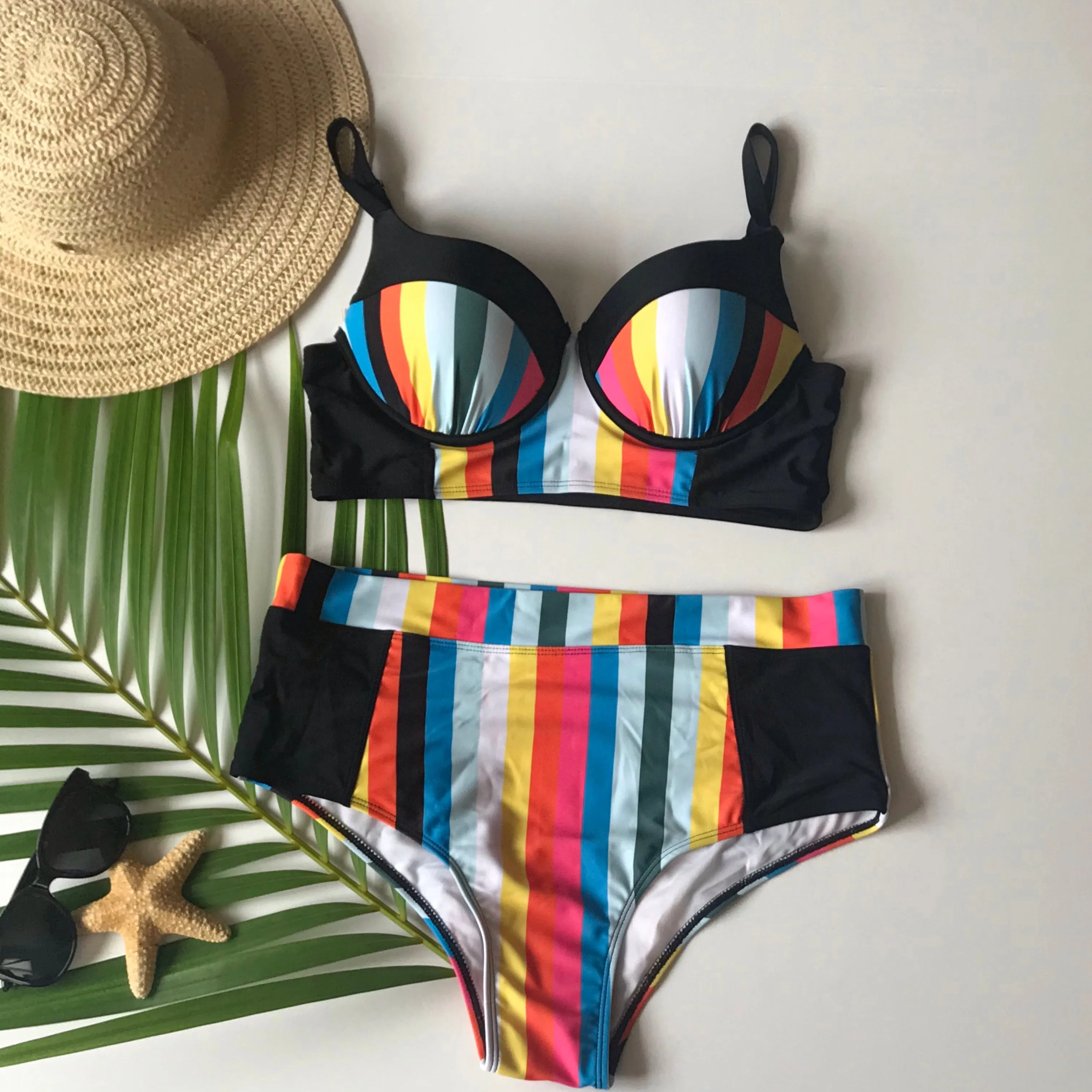 Copy of Black blue onepiece swimsuit Bathingsuit swimsuit