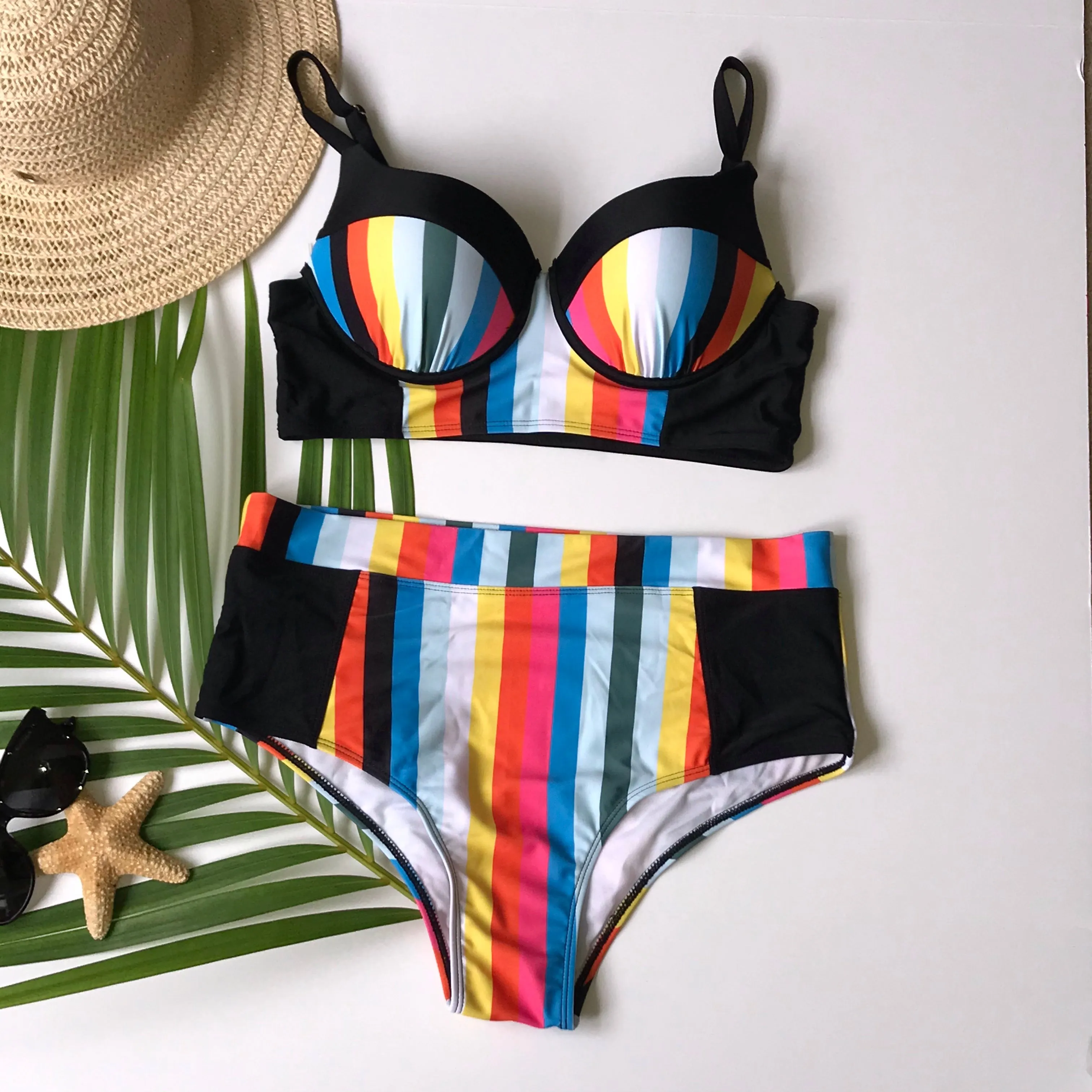 Copy of Black blue onepiece swimsuit Bathingsuit swimsuit