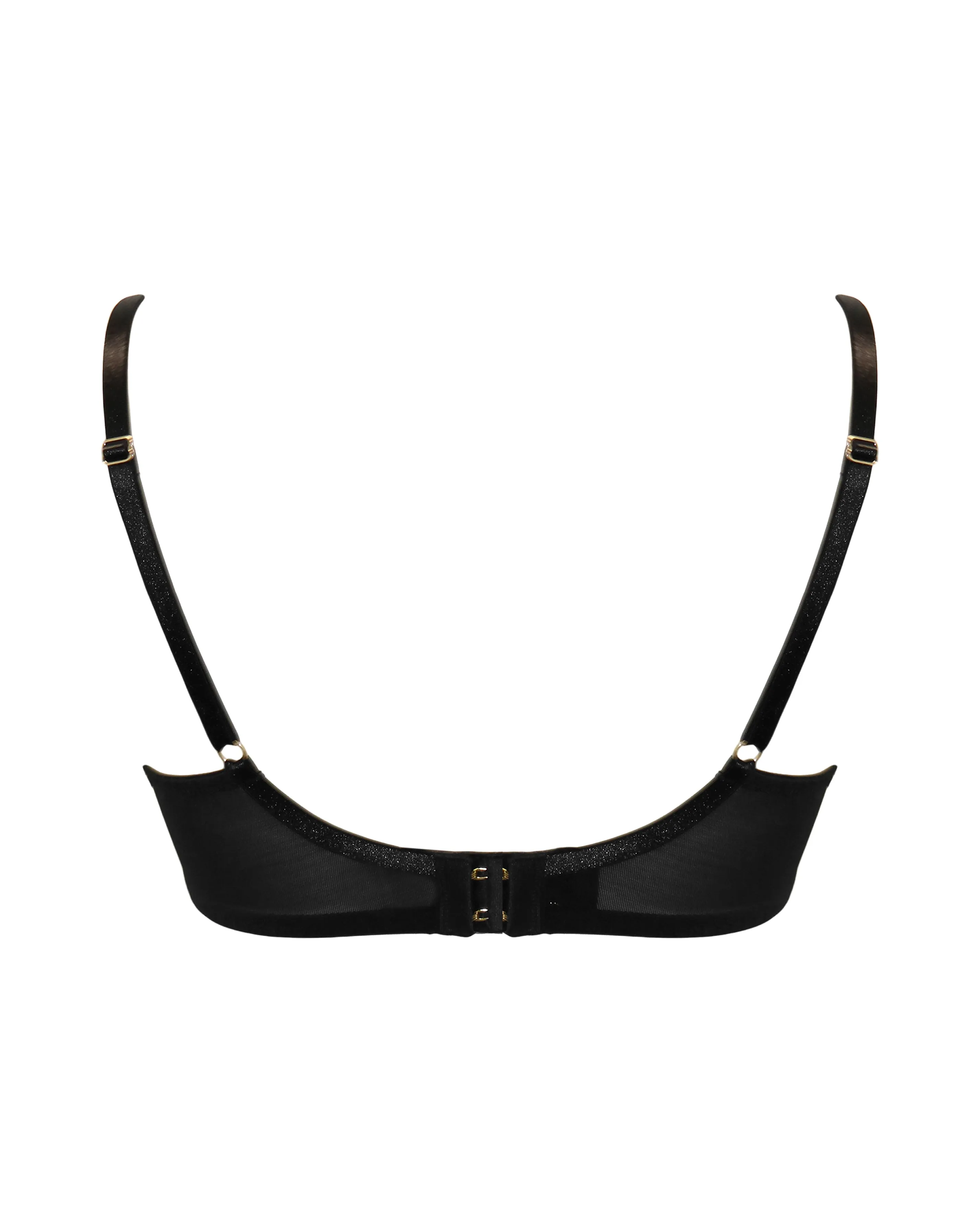 DESIRE PADDED BRA BLACK/RED