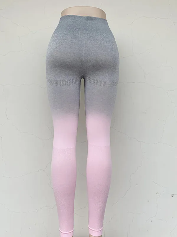 Elastic High Waist Seamless Yoga Pants