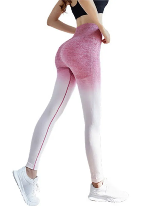 Elastic High Waist Seamless Yoga Pants