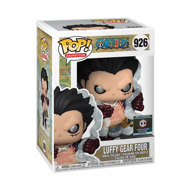 FUNKO POP! ANIMATION Luffy Gear Four #926 Chalice Exclusive