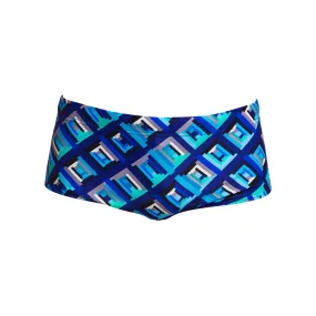 Funky Trunks Boy's Blue Bunkers Sidewinder Trunks