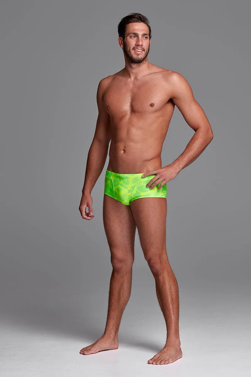 Funky Trunks - Neon Orbiter - Mens Classic Trunks