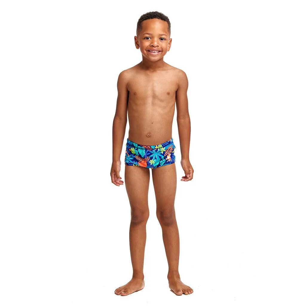 Funky Trunks Toddler Slothed Boys Printed Trunks