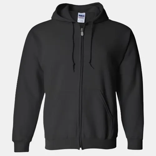 Gildan Heavy Blend Unisex Adult Full Zip Hoodie