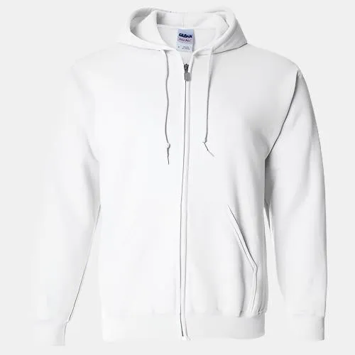 Gildan Heavy Blend Unisex Adult Full Zip Hoodie
