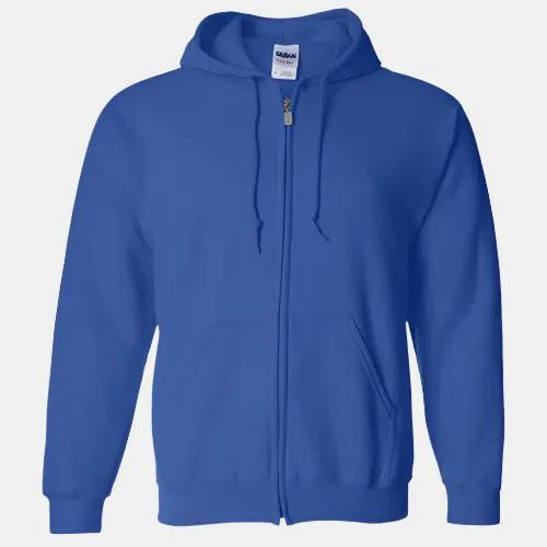 Gildan Heavy Blend Unisex Adult Full Zip Hoodie