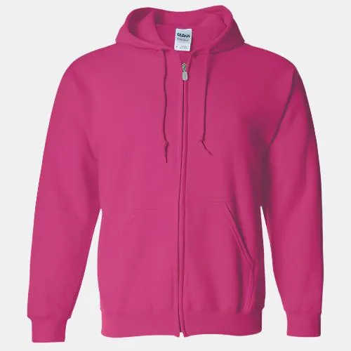 Gildan Heavy Blend Unisex Adult Full Zip Hoodie