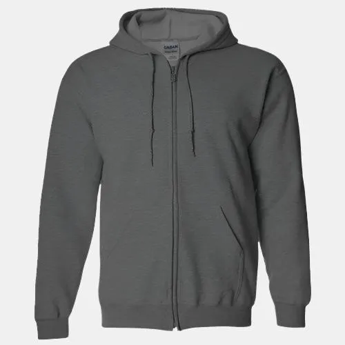 Gildan Heavy Blend Unisex Adult Full Zip Hoodie
