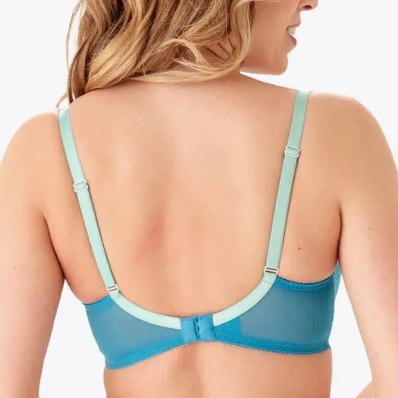 Gossard - Superboost Lace Unlined Push-Up Bra - Teal