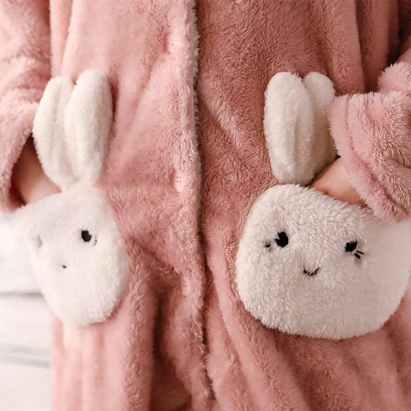 Kawaii Bunny Pockets Pajamas