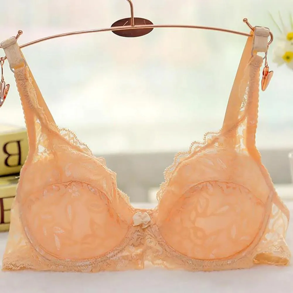 Lace Underwire Push Up Bra