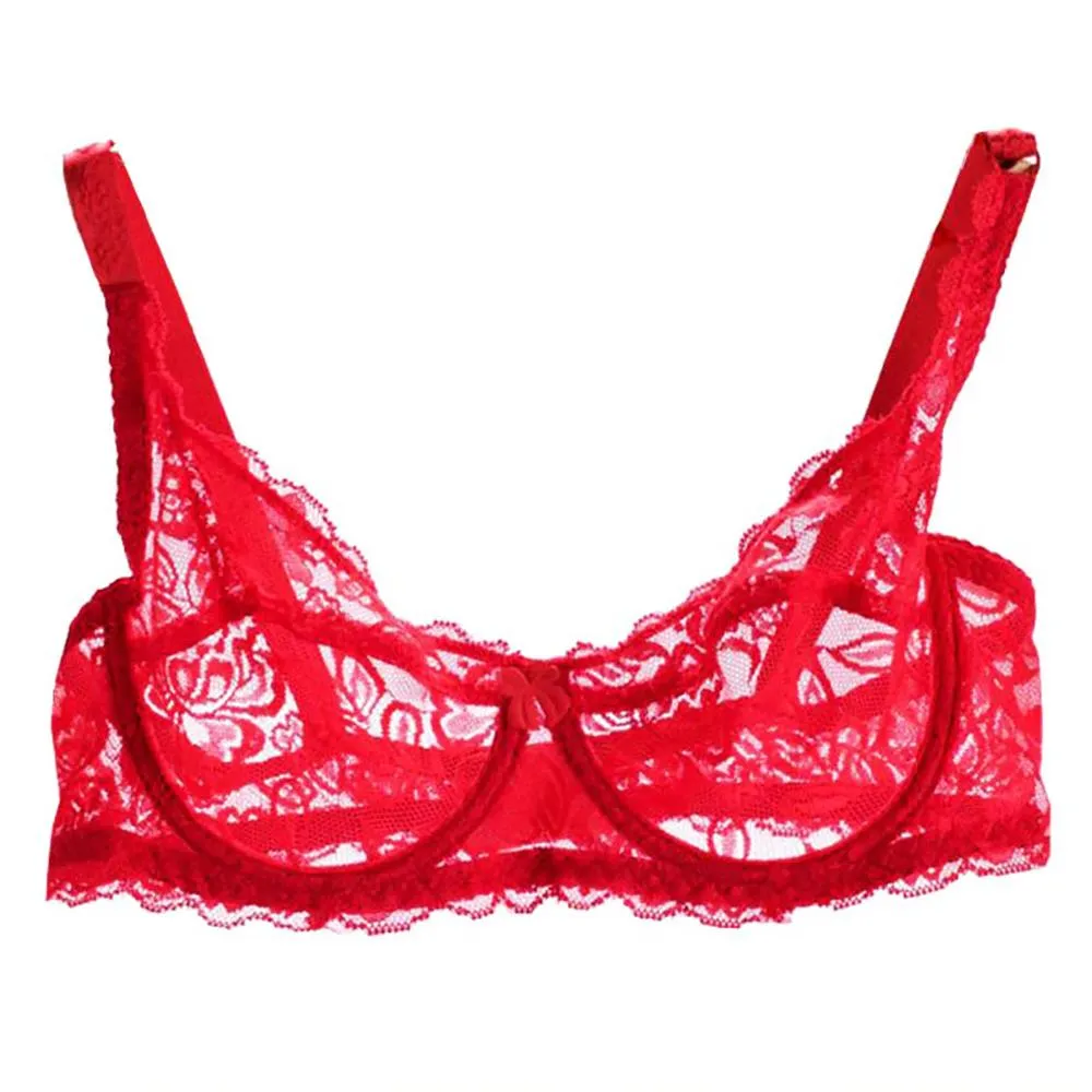 Lace Underwire Push Up Bra