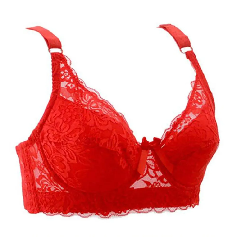 Lace Underwire Push Up Bra