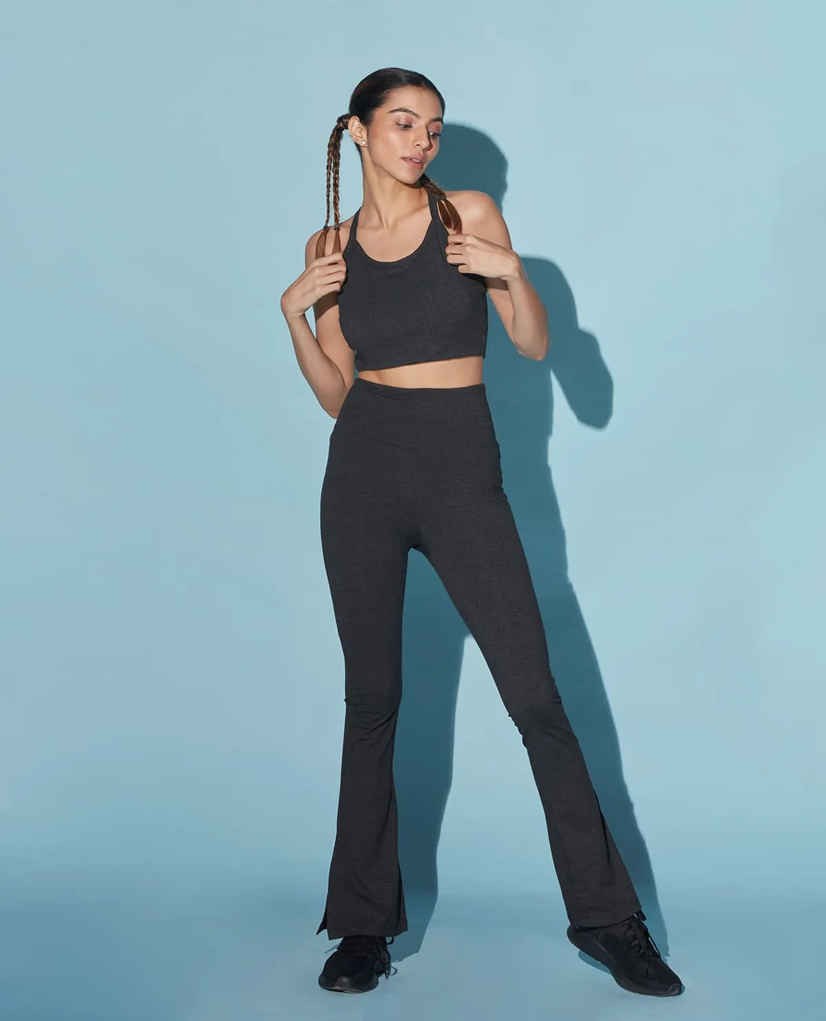 Mid Impact Cotton Sports Bra