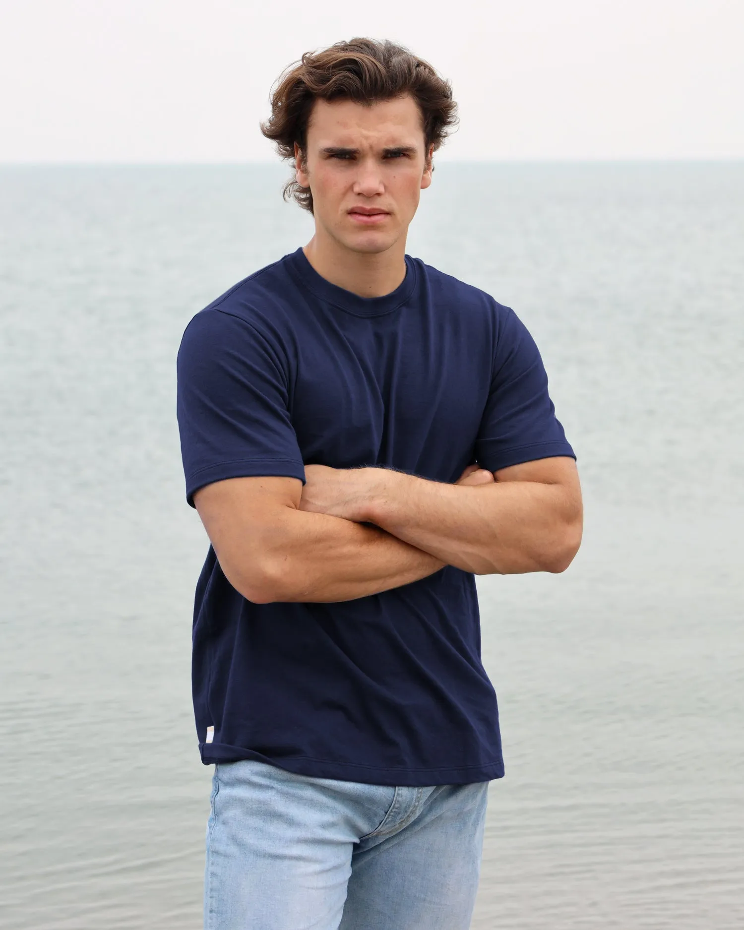 Monday Tee Navy - Unisex