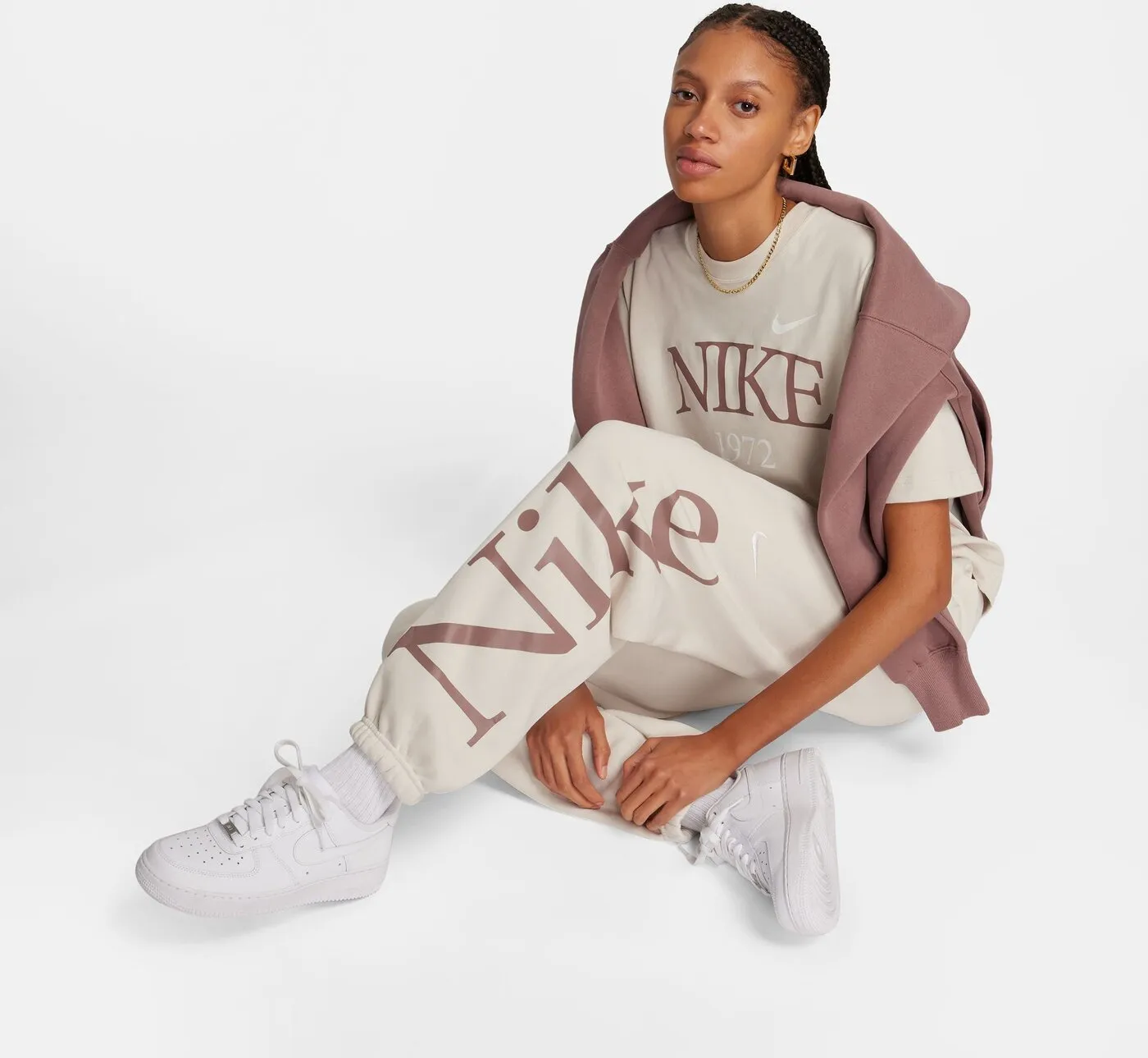NIKE W NSW PHNX FLC OS LOGO SWTPNT