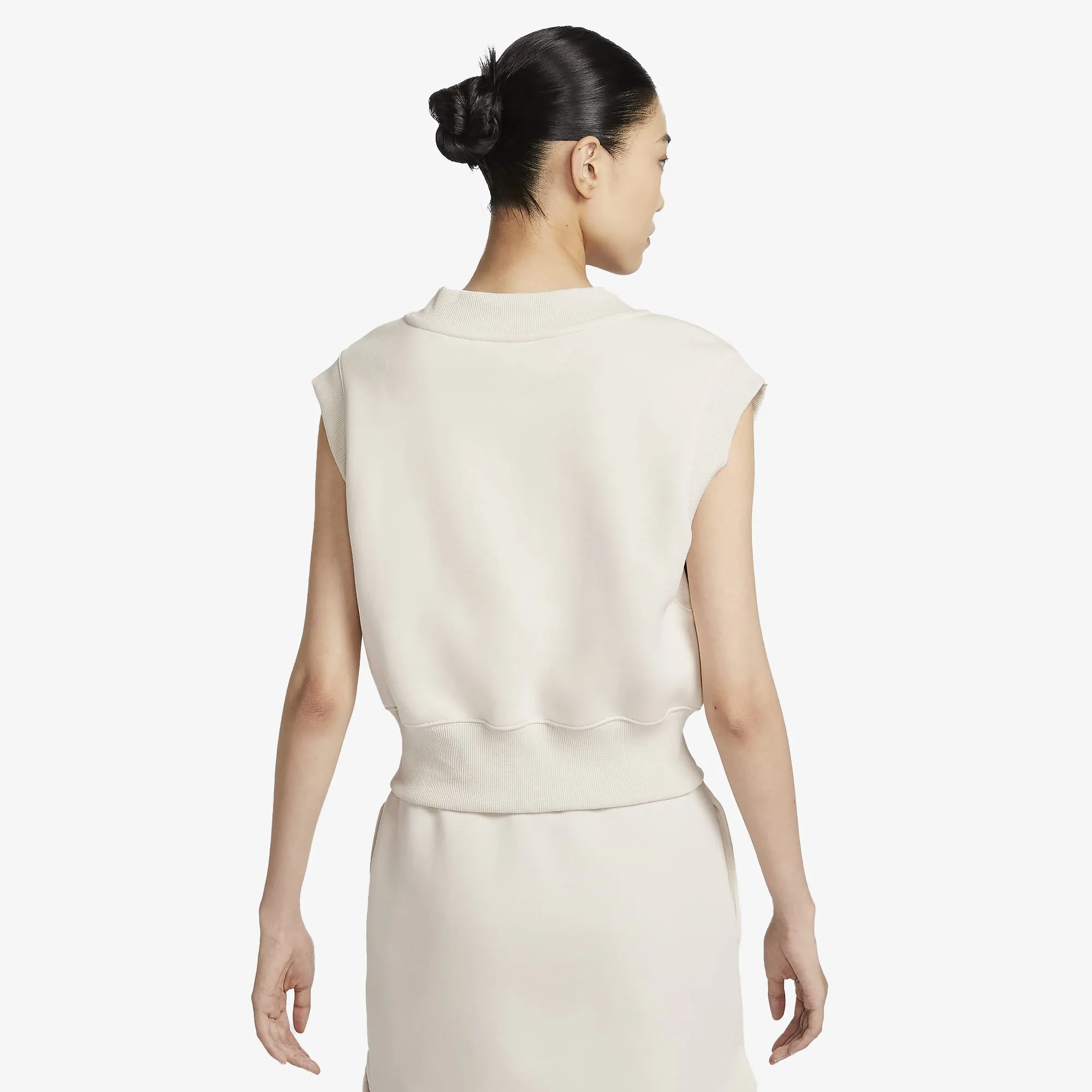 NIKE | WMN'S SPORTSWEAR PHOENIX FLEECE { LT OREWOOD BRN/SAIL
