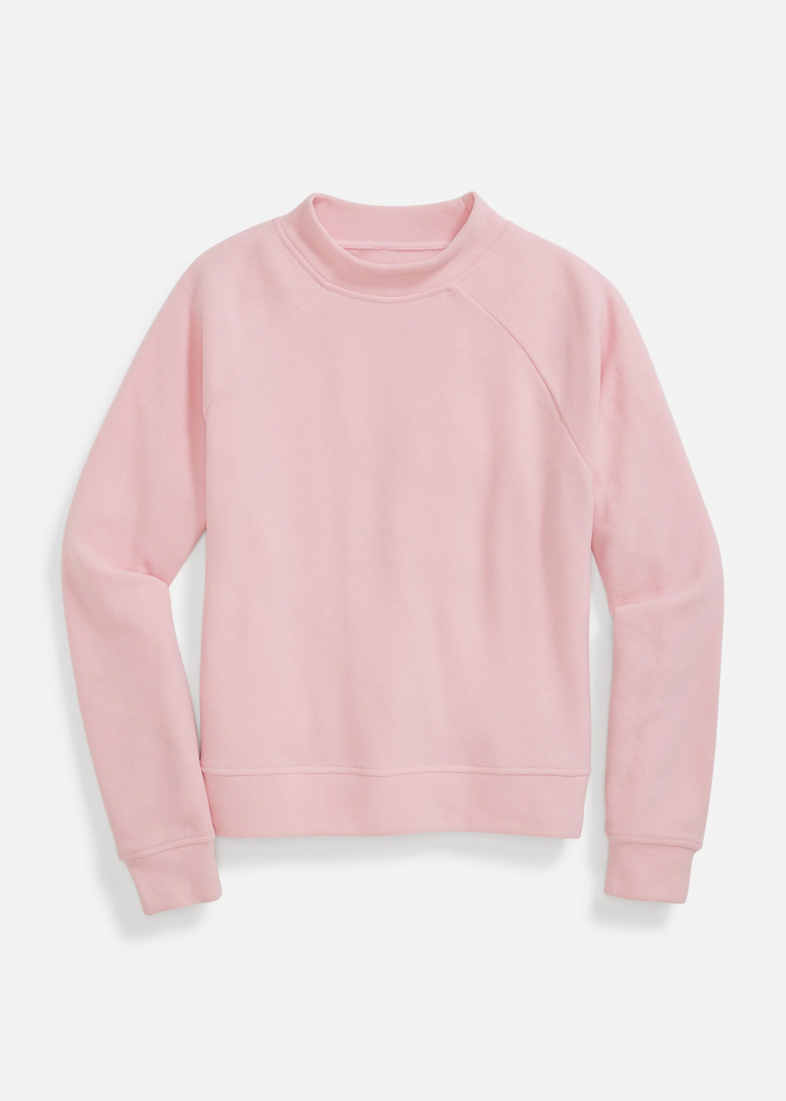 Offshore Crewneck in Terry Fleece (Pink)