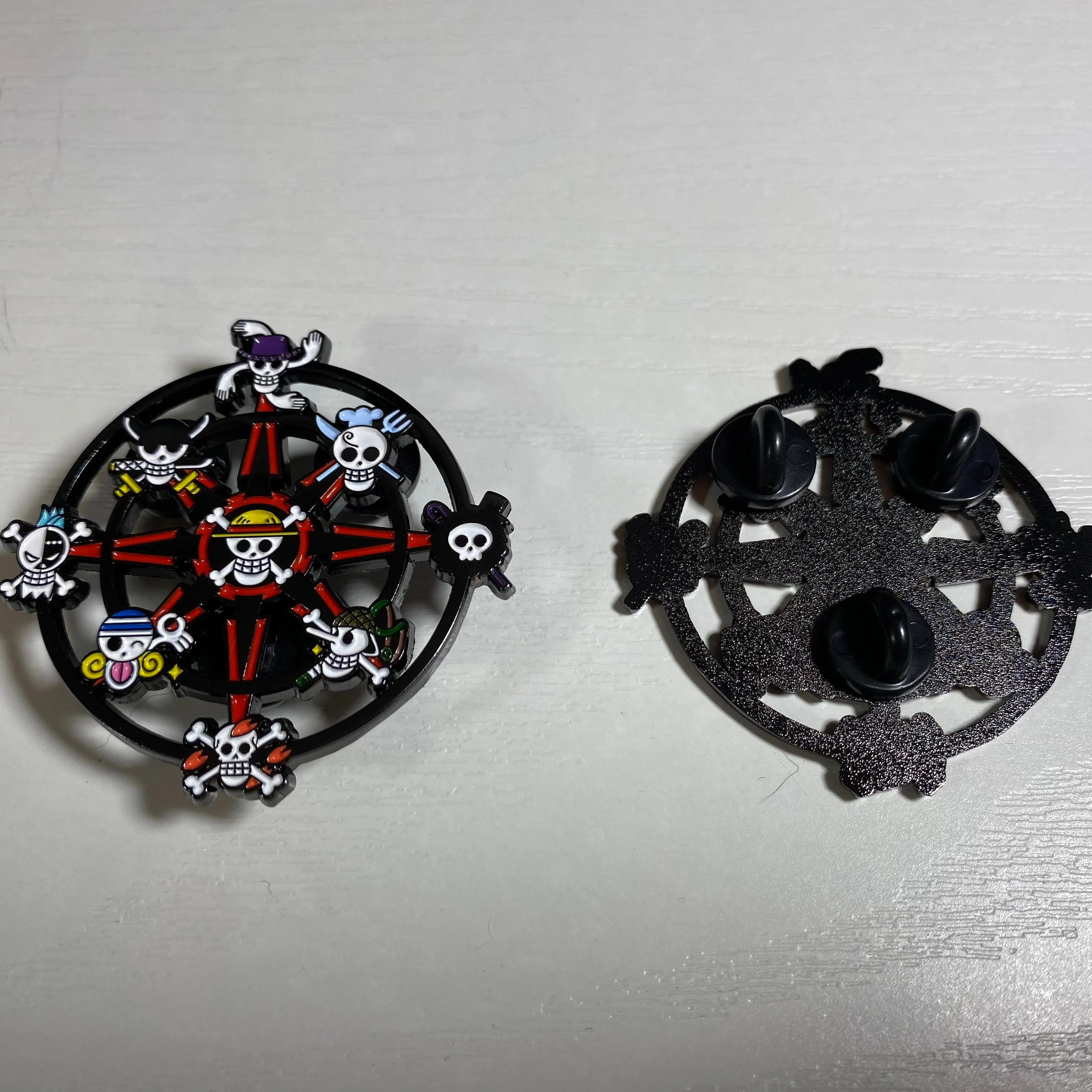 One Piece Enamel Pins