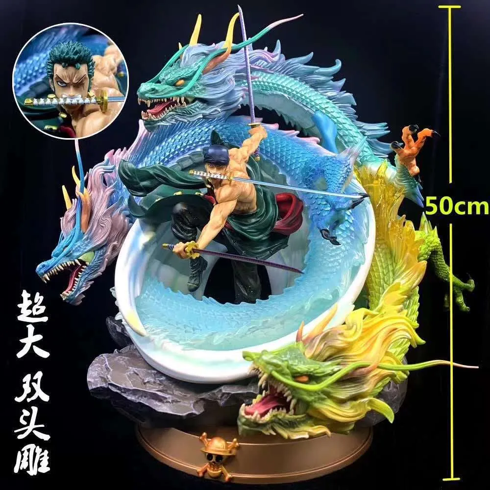 One Piece Roronoa Zoro Action Figure 50CM