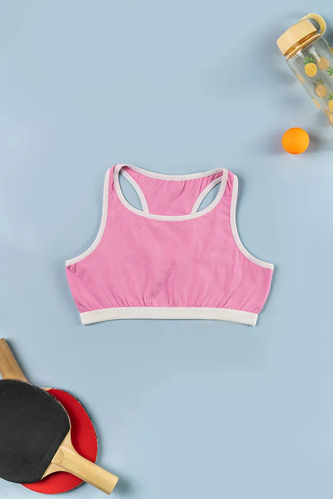 Racer Back Bra - Bubblegum