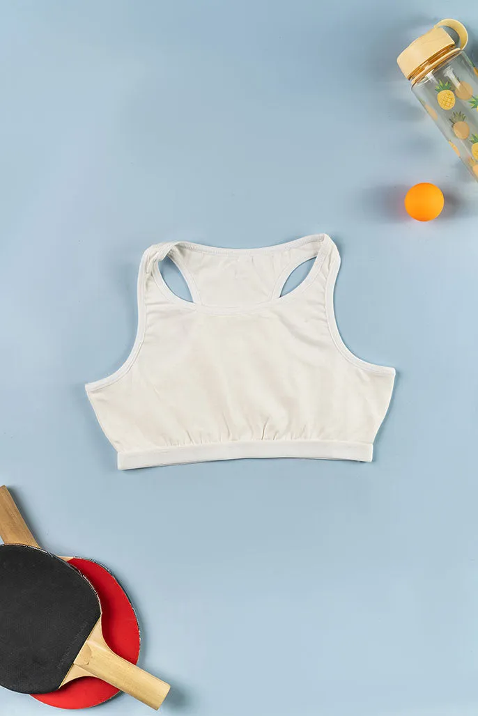 Racer Back Bra - Moonlight
