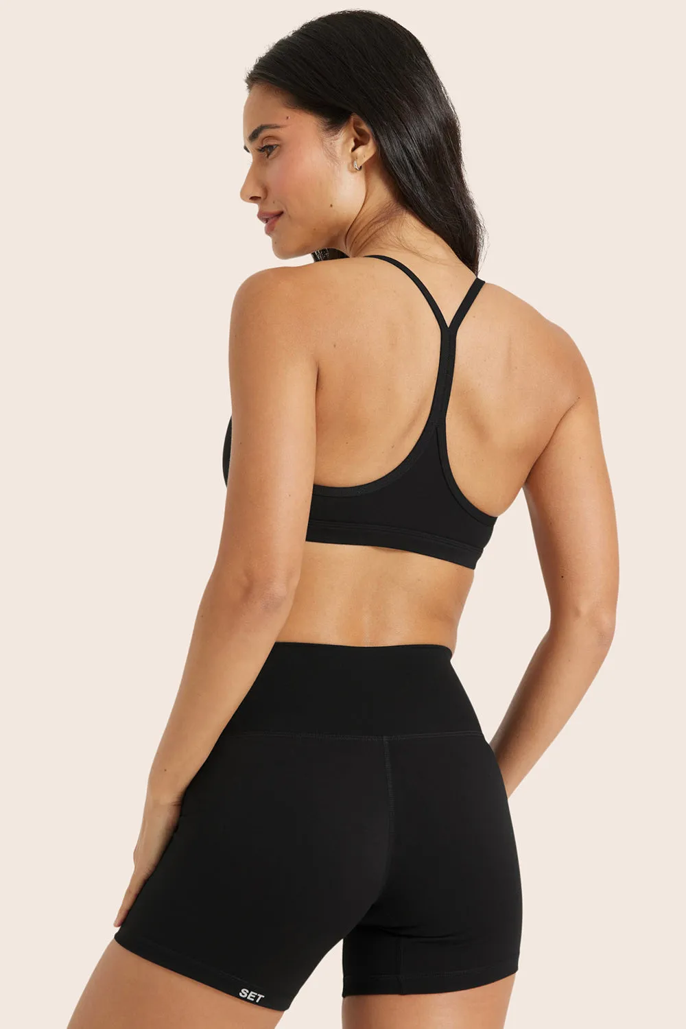 SPORTBODY® Y BACK BRA - ONYX