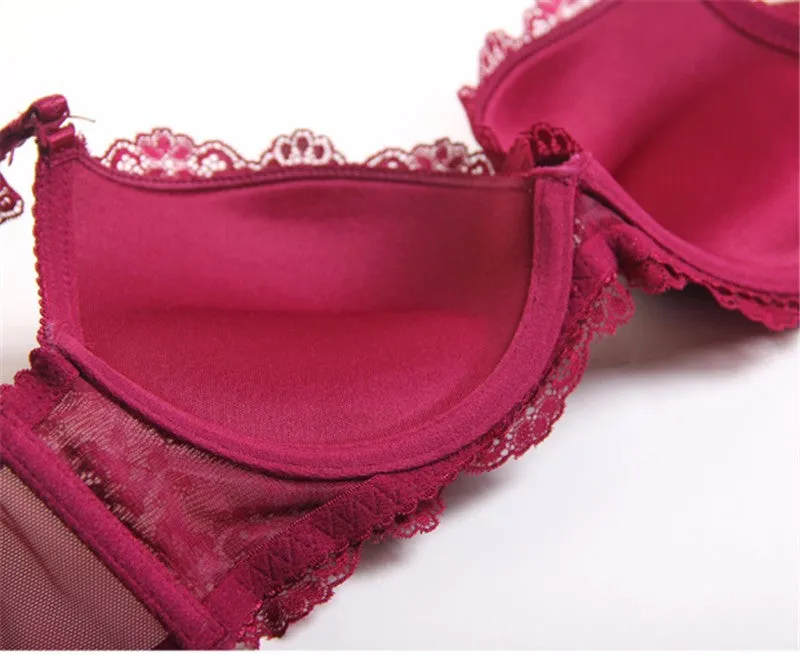 VenusFox Lace Sexy Push-up Bra Panty Sets