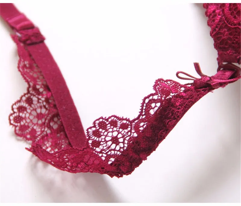 VenusFox Lace Sexy Push-up Bra Panty Sets