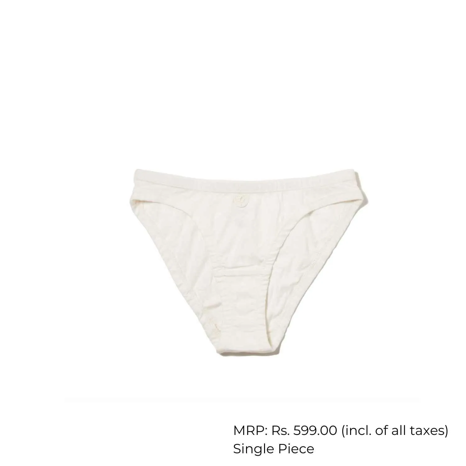 White Cotton Bikini Underwear | Free From Spandex | Comfortable
