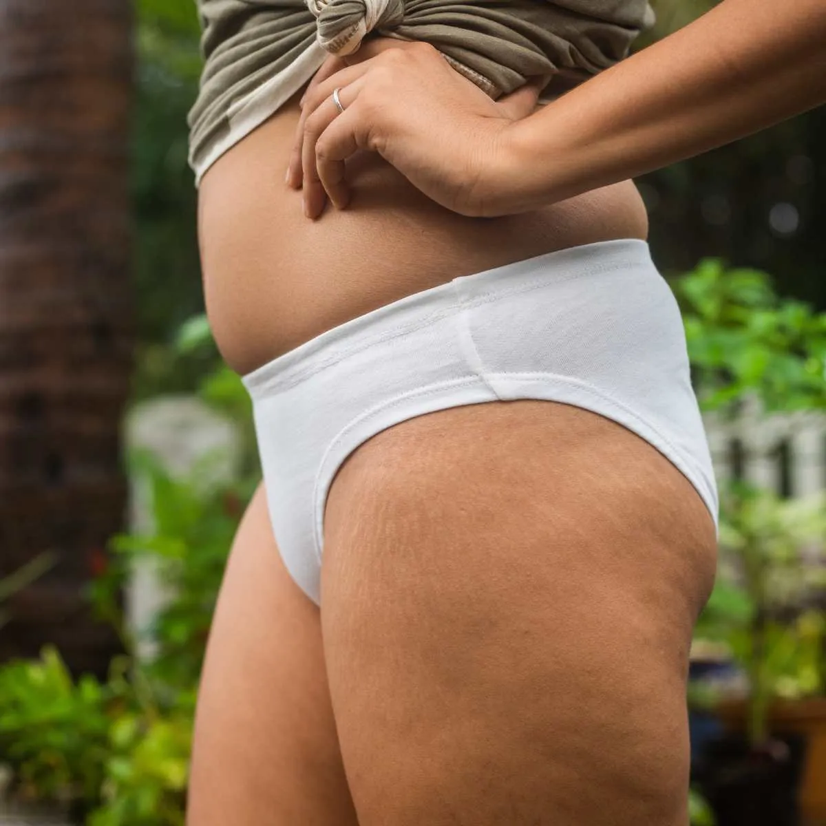 White Cotton Bikini Underwear | Free From Spandex | Comfortable