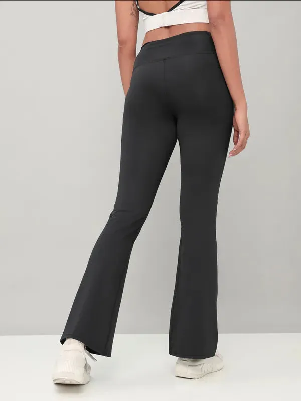 Women Solid Fit & Flare Pants with ELASTO PLUS