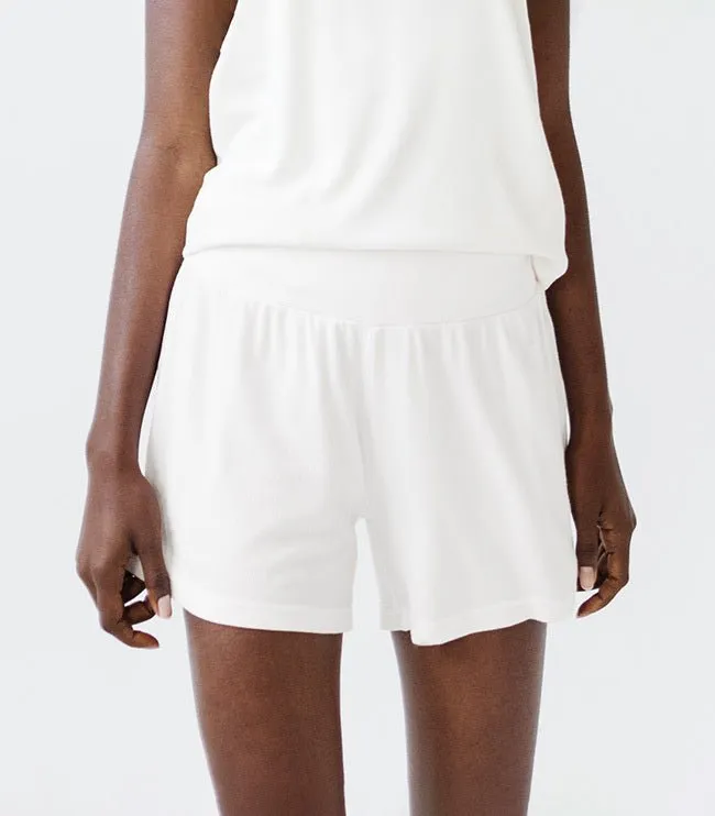 Women’s Bamboo Rib-Knit Lounge Short