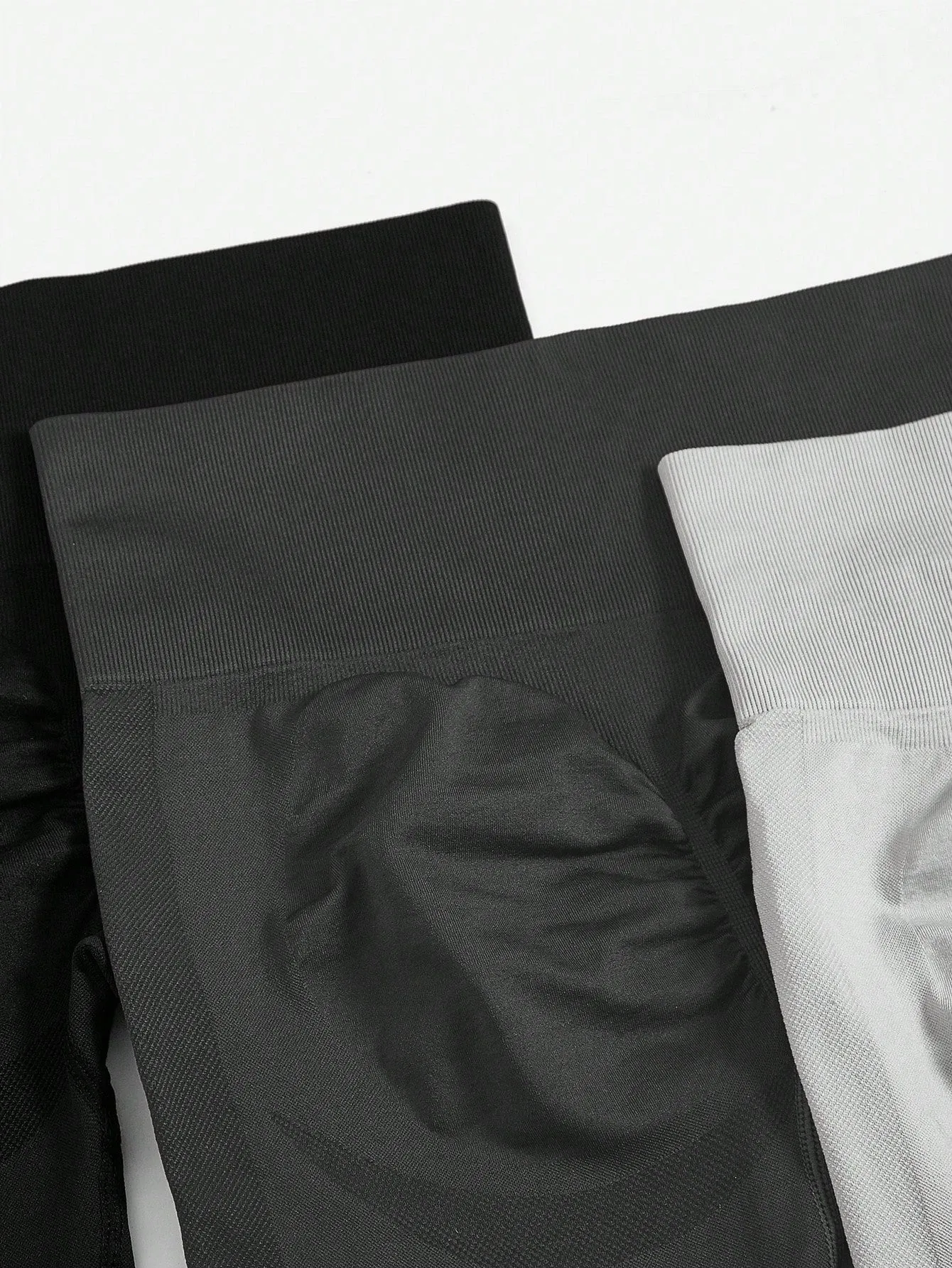 Yoga Basic Yoga Leggings Seamless High Stretch Tummy Control