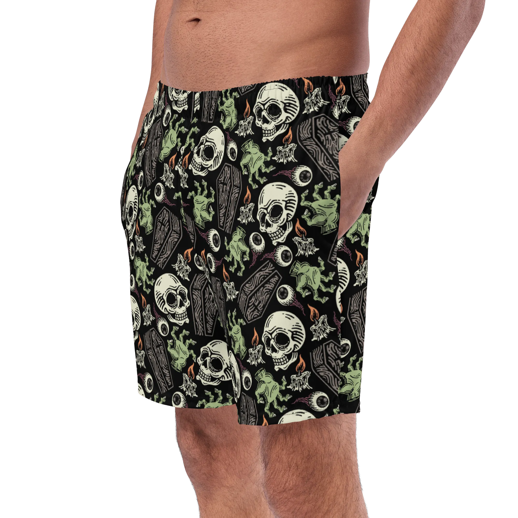 Zombabe Men's Swim Trunks